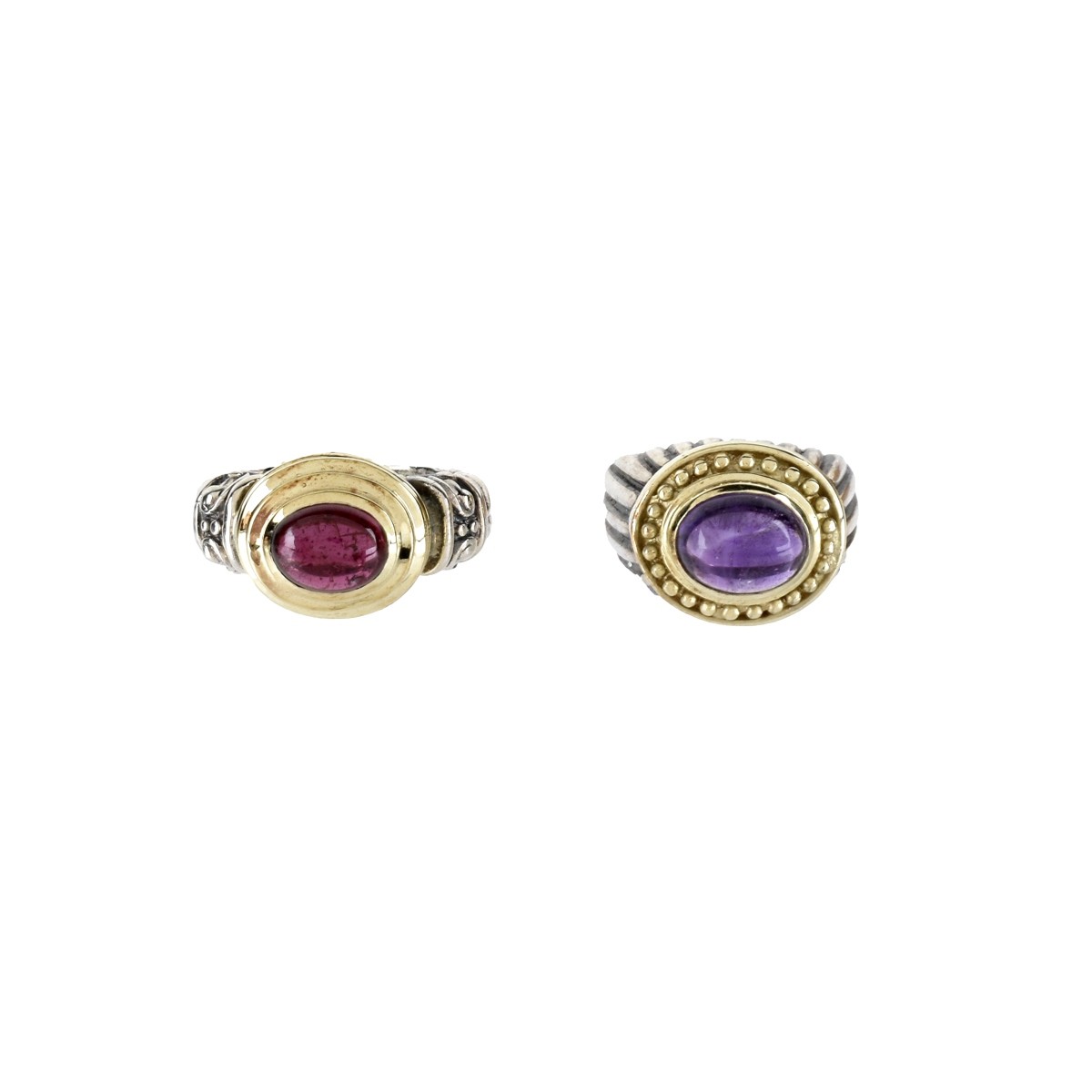 Gemstone, 14K and Sterling Rings