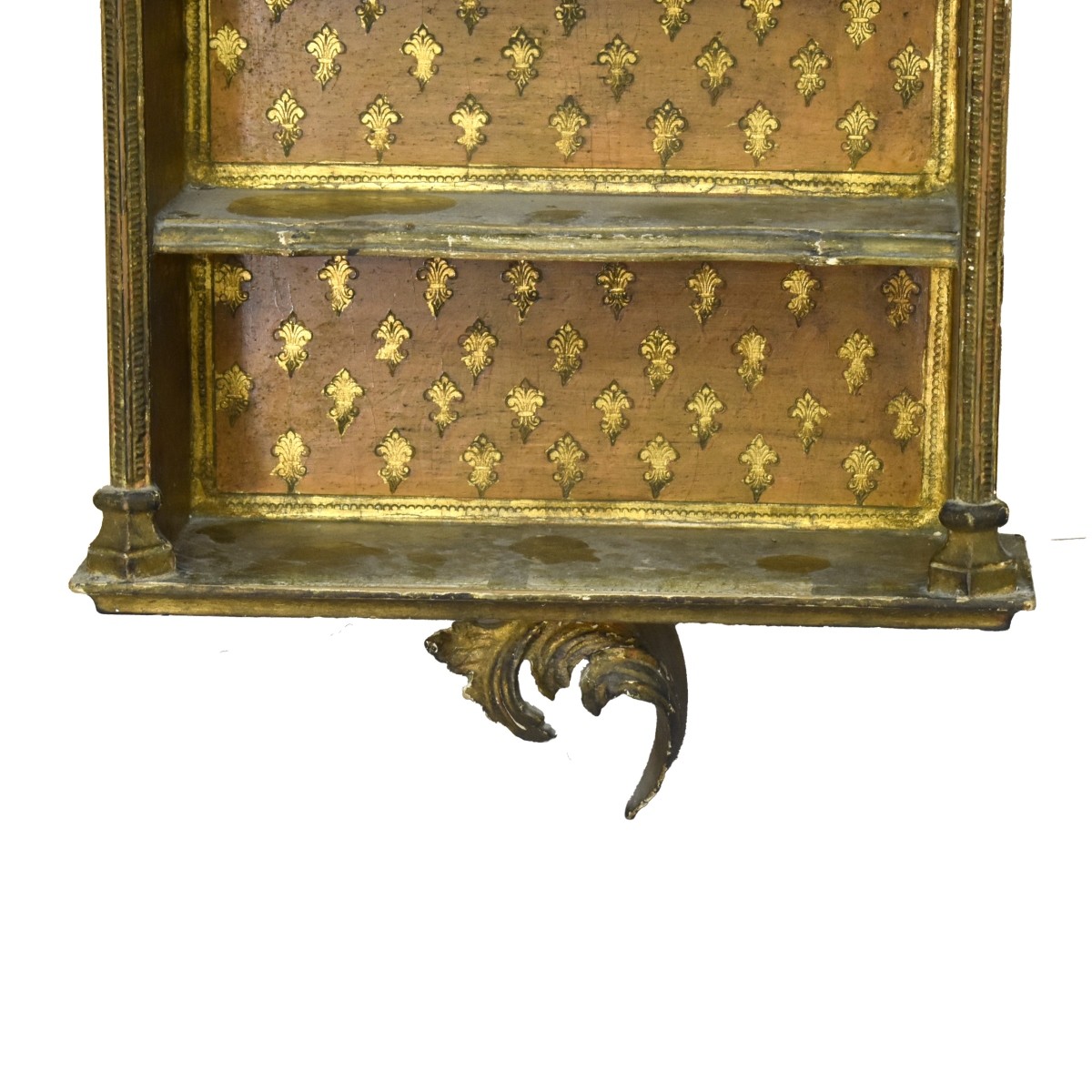 Vintage Florentine Wall Shelf