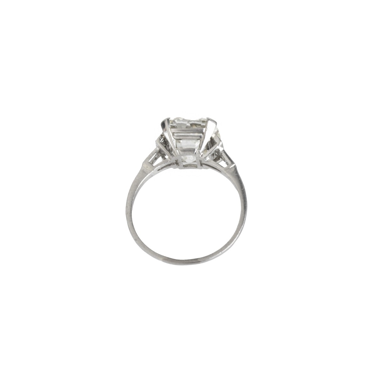 Art Deco Diamond and Platinum Ring