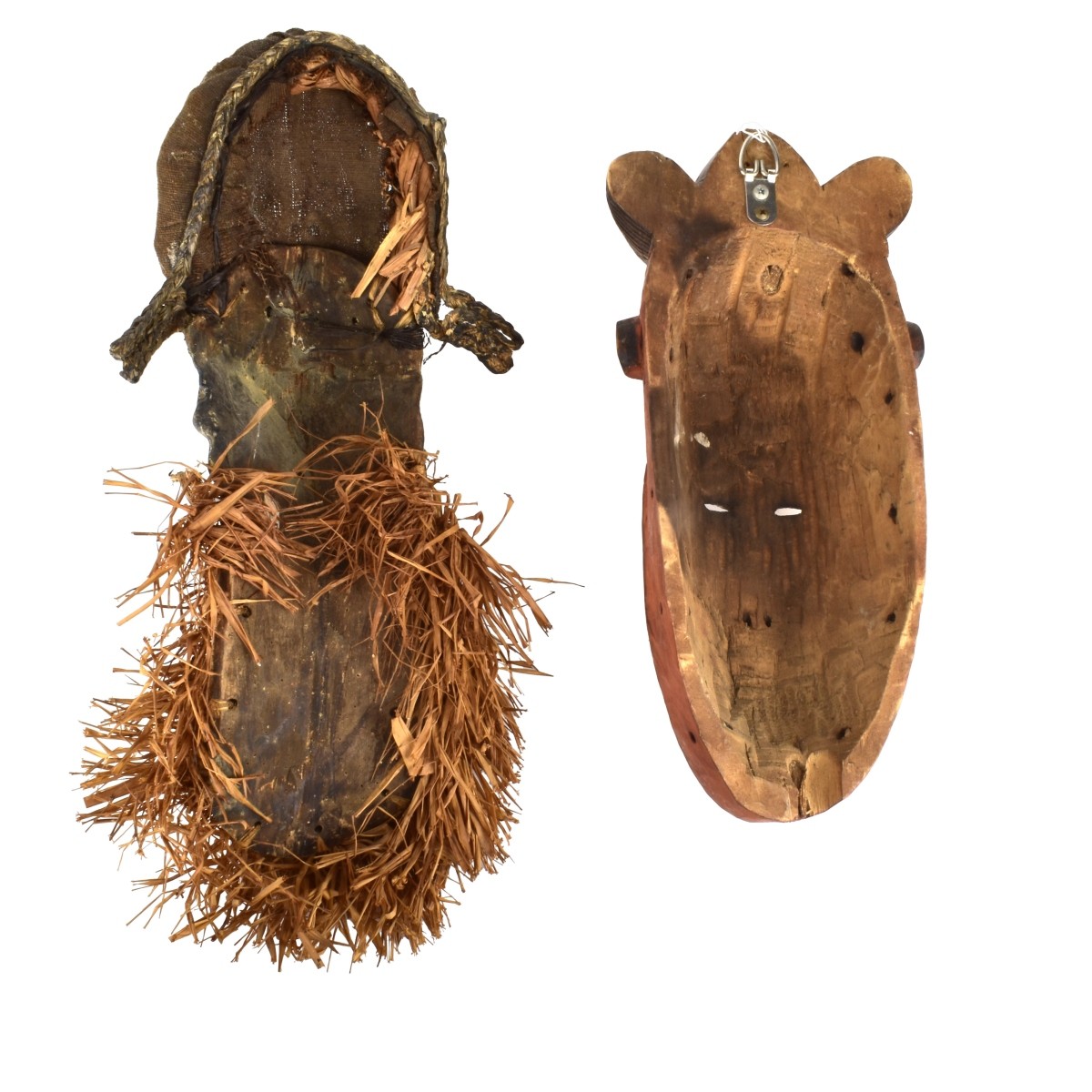 Two African Carved Masks