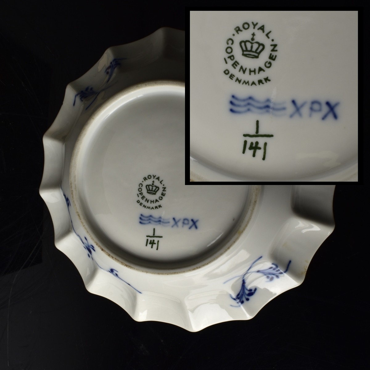 Royal Copenhagen Porcelain Bowls