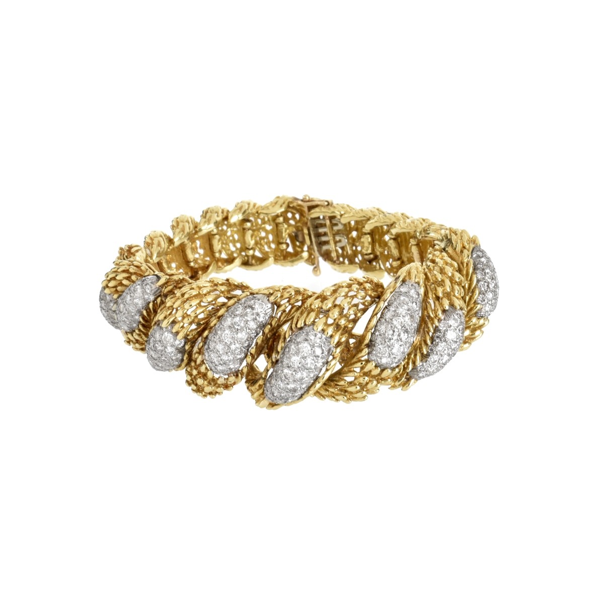 Diamond and 18K Bracelet