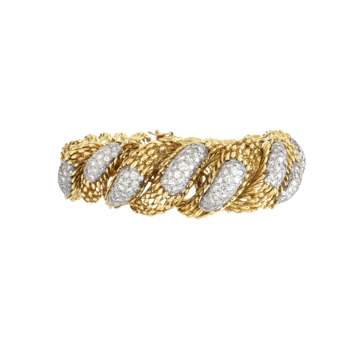 Diamond and 18K Bracelet