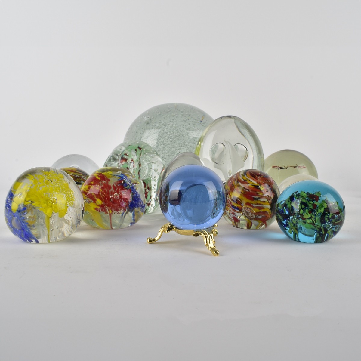 Murano Style Paperweights