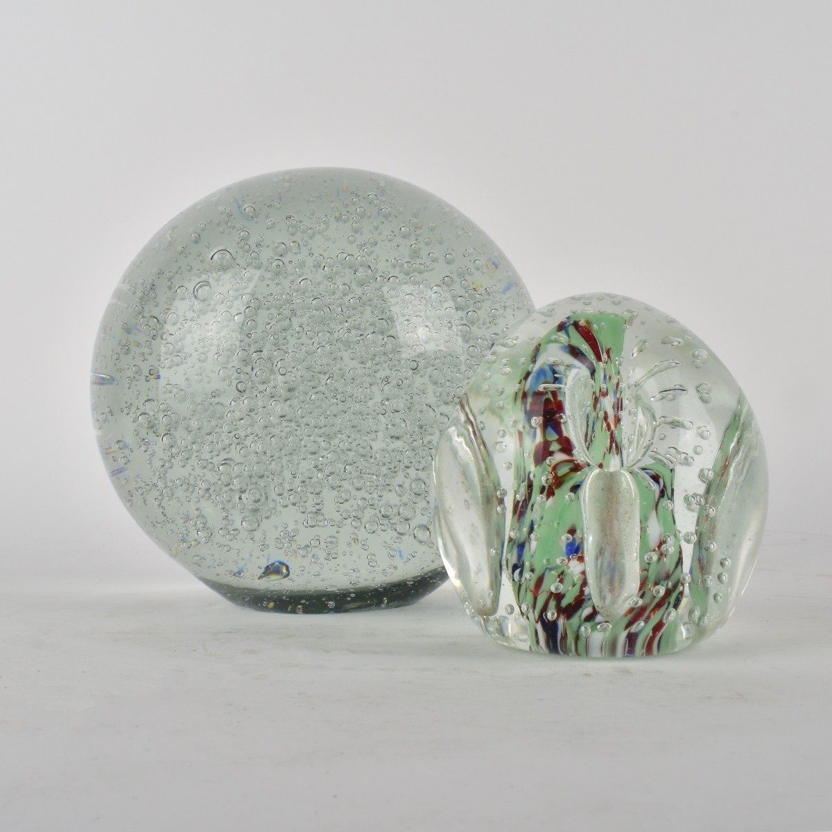 Murano Style Paperweights