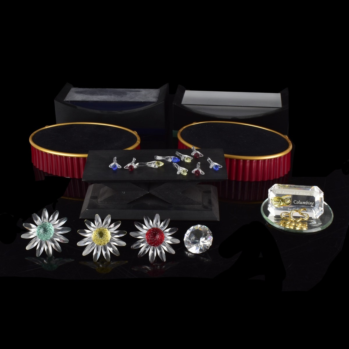 Collection of Swarovski Tableware