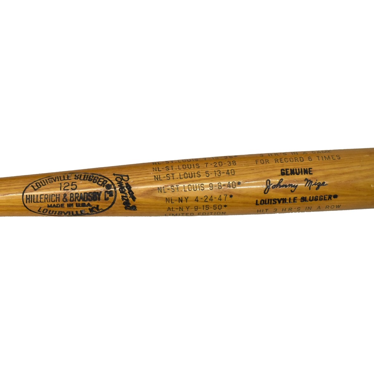 4 Louisville Slugger Baseball Bats