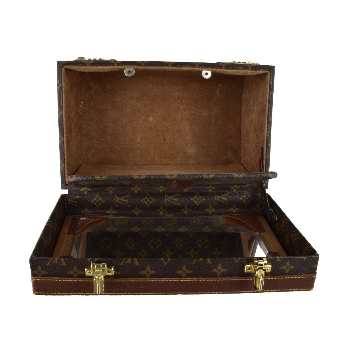 Faux Louis Vuitton Travel Case