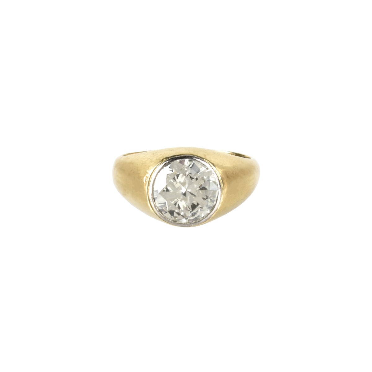 Diamond and 18K Ring