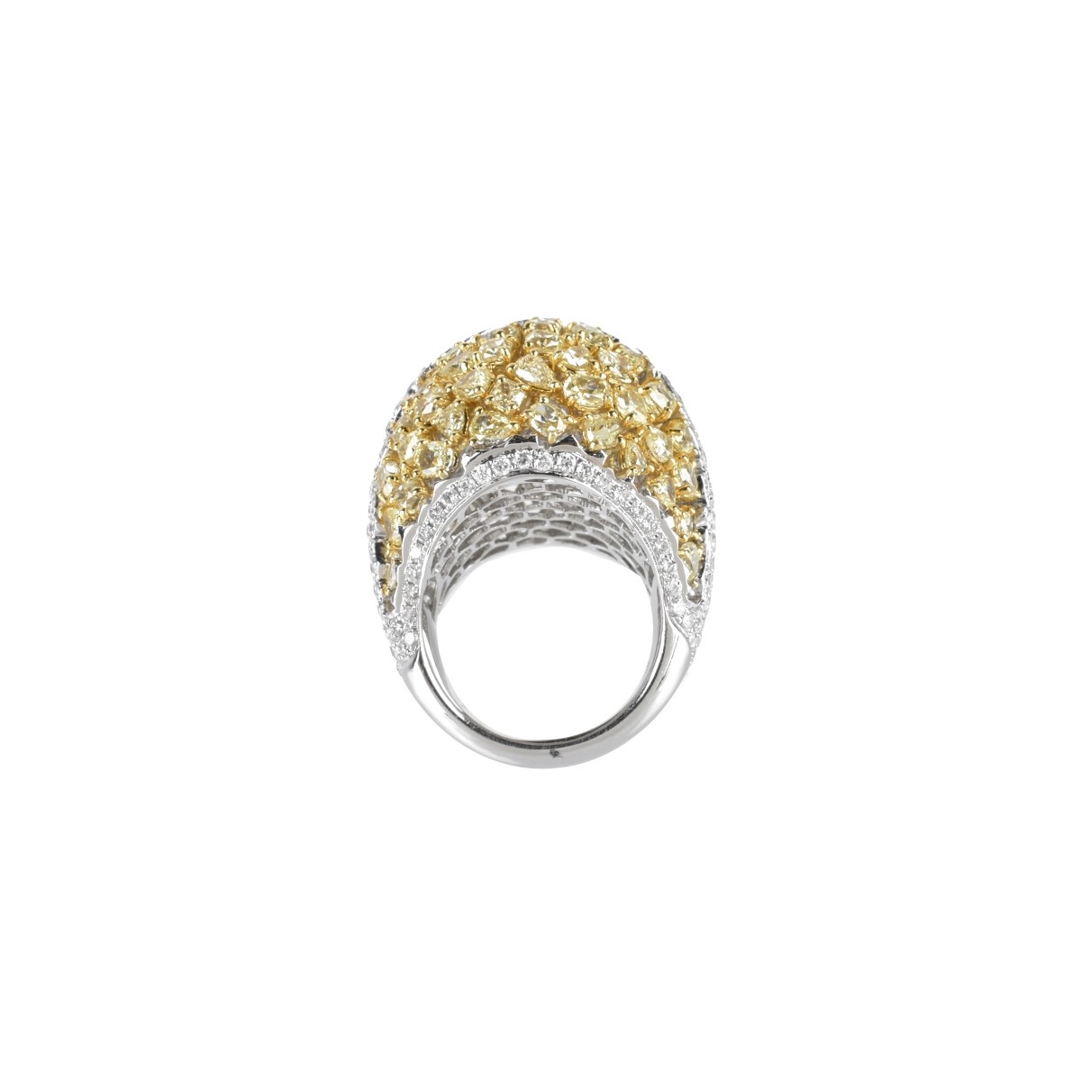 Diamond and 18K Ring