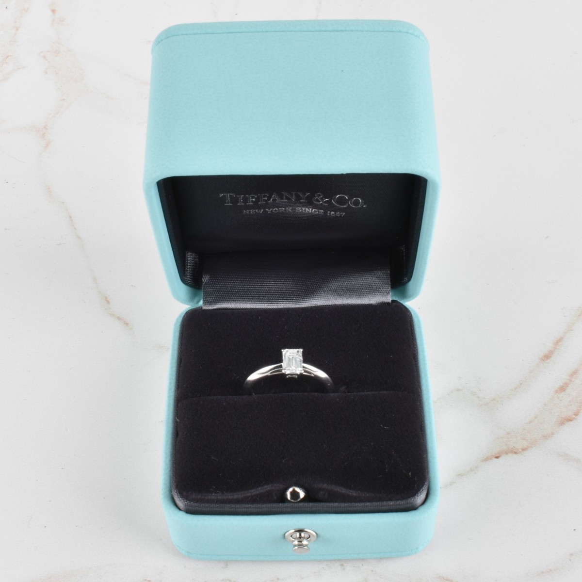 Tiffany & Co Diamond and Platinum Ring