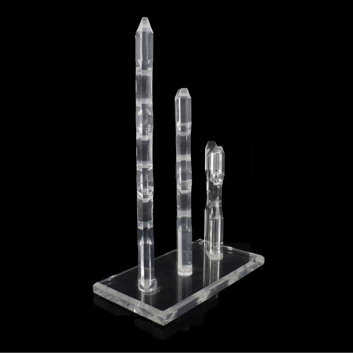 Mid Century Modern Lucite Sculpture