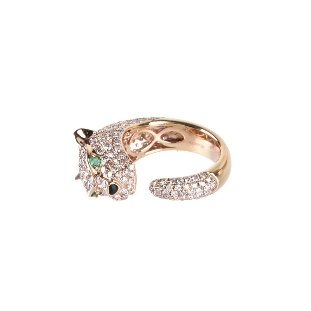 Fancy Diamond and 18K Ring