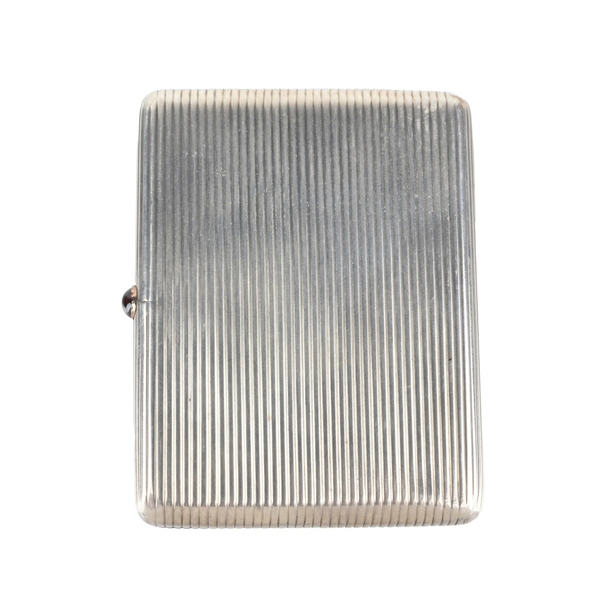 Russian 14K and Silver Cigarette Case