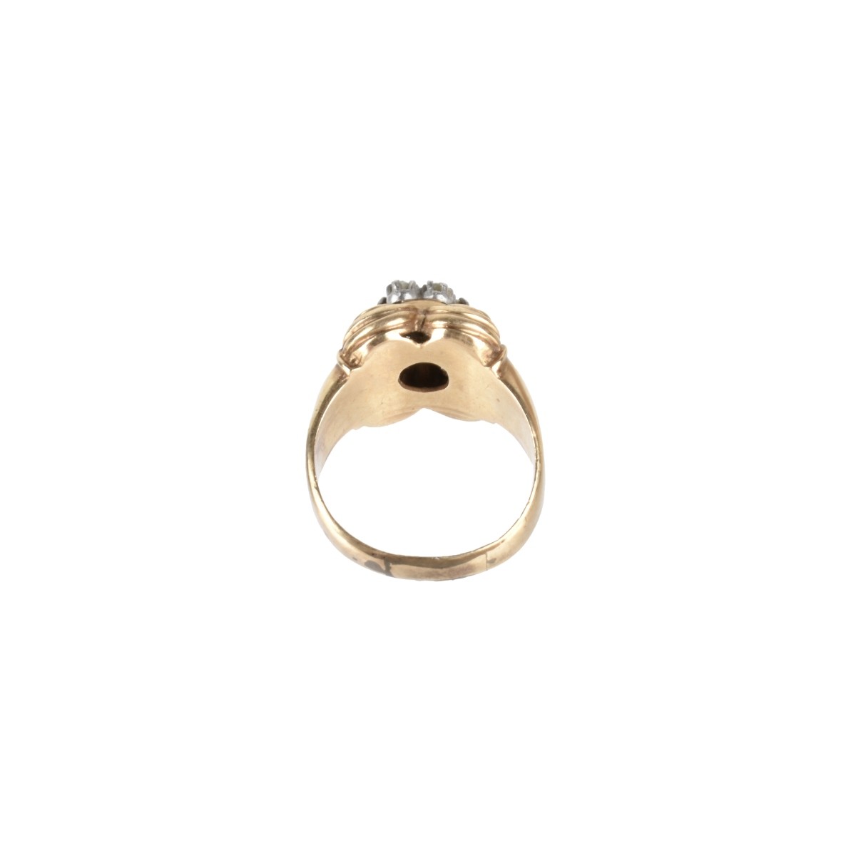 Diamond and 18K Ring