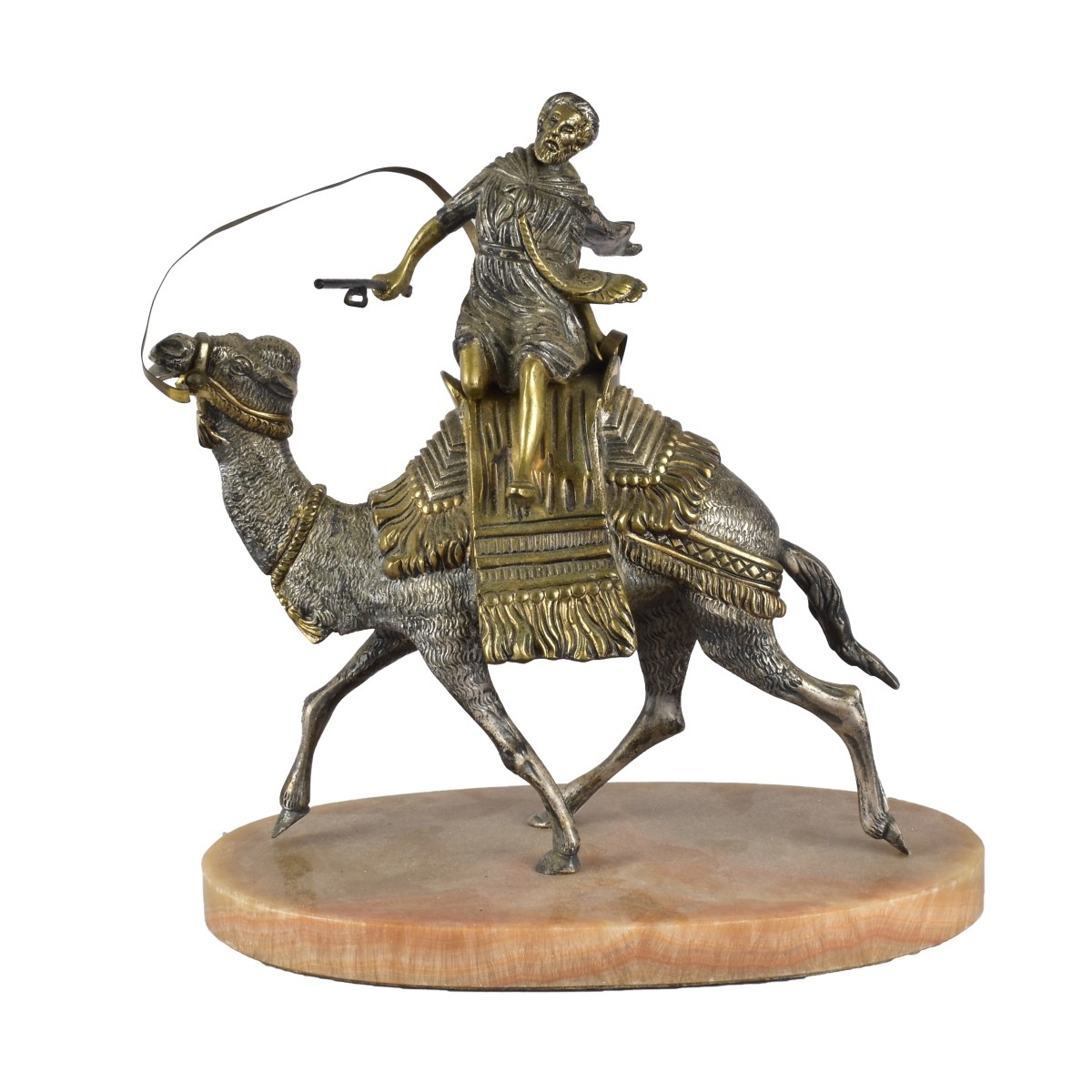 Vintage Orientalist Style Bronze Sculpture