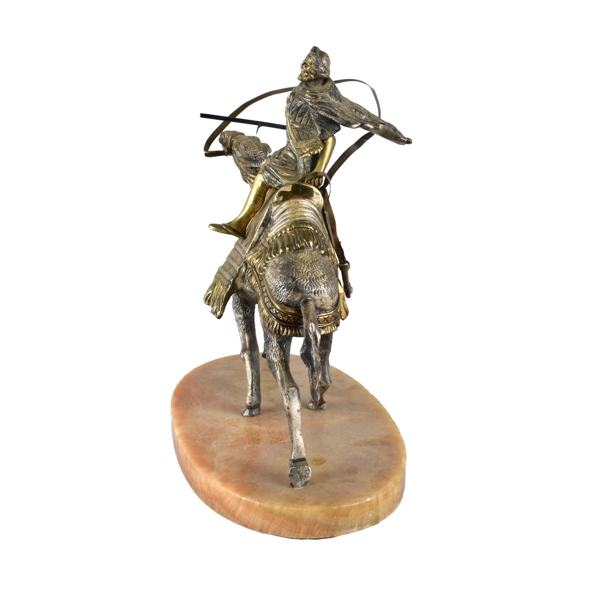 Vintage Orientalist Style Bronze Sculpture