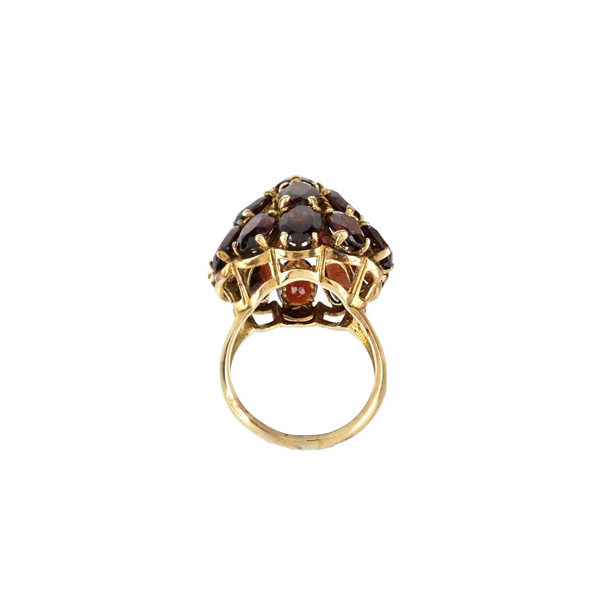 Garnet and 14K Ring