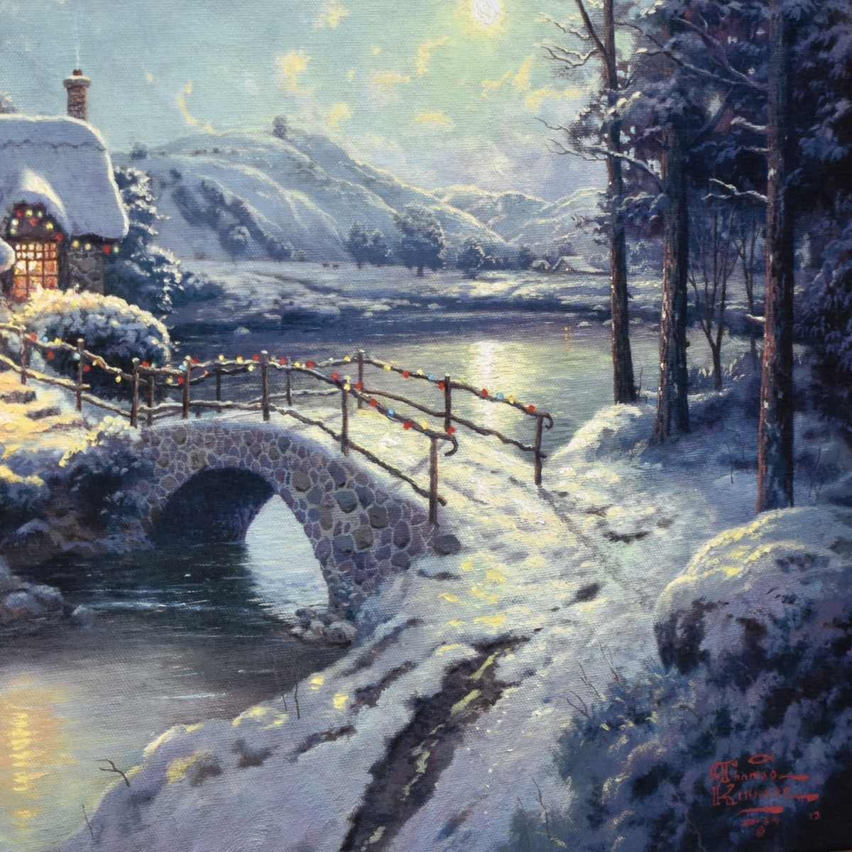 Thomas Kinkade, American (1958 - 2012)