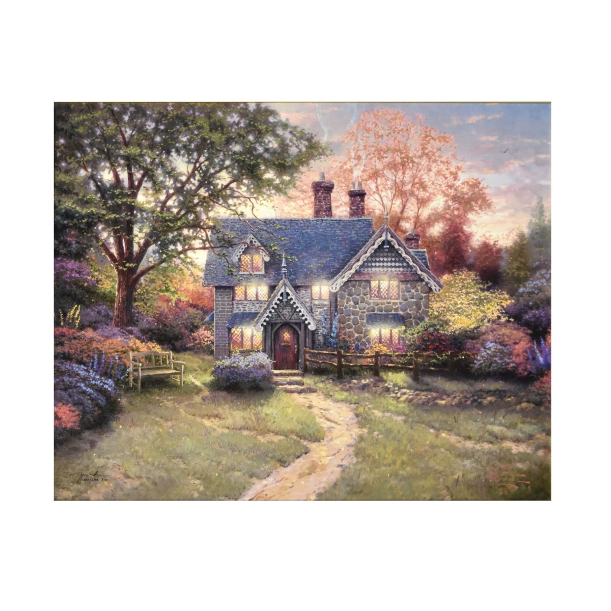 Thomas Kinkade, American (1958 - 2012)