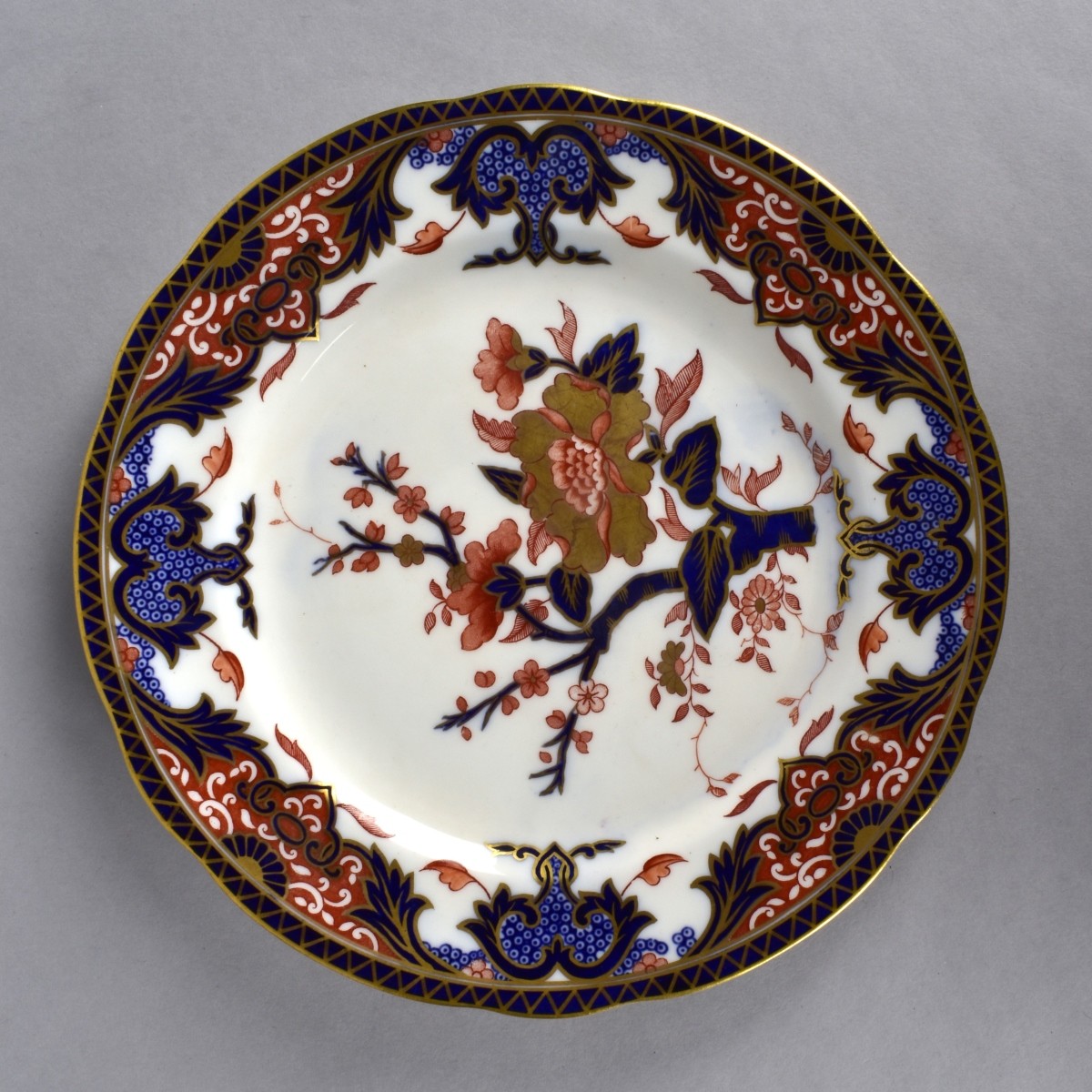 Six Aynsley Porcelain Plates