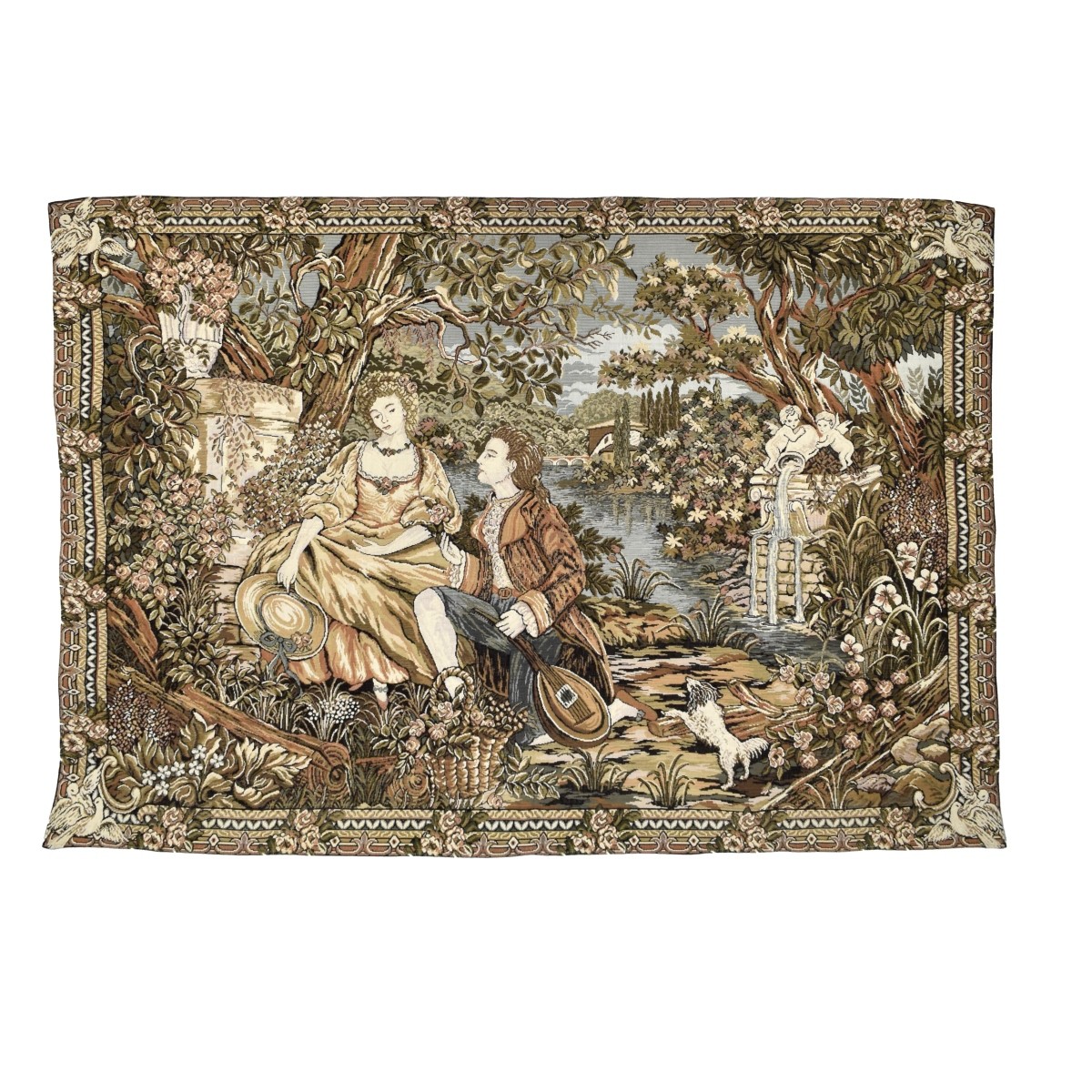 Antique Style Wall Hanging Tapestry