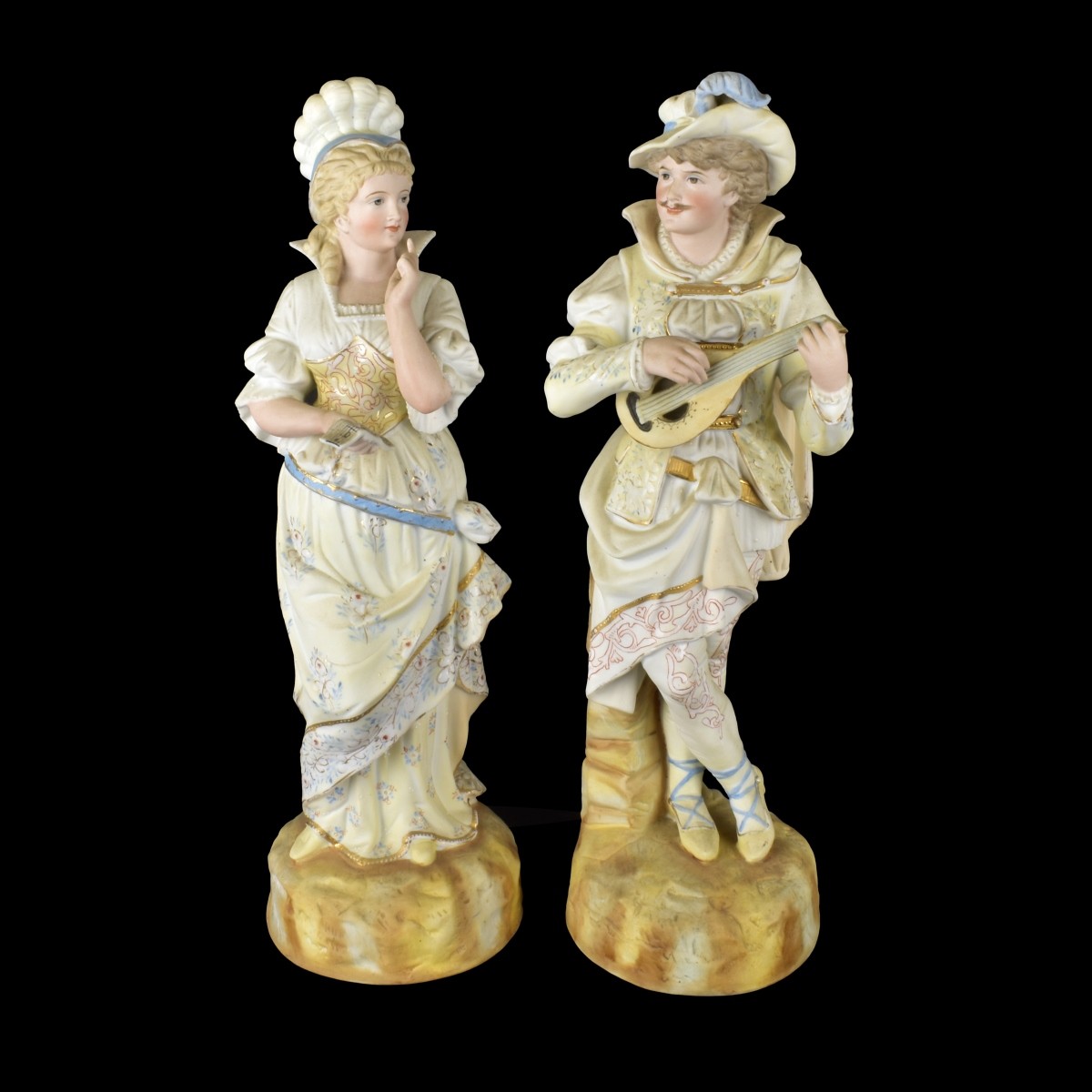 Pair of Vintage Continental Figurines