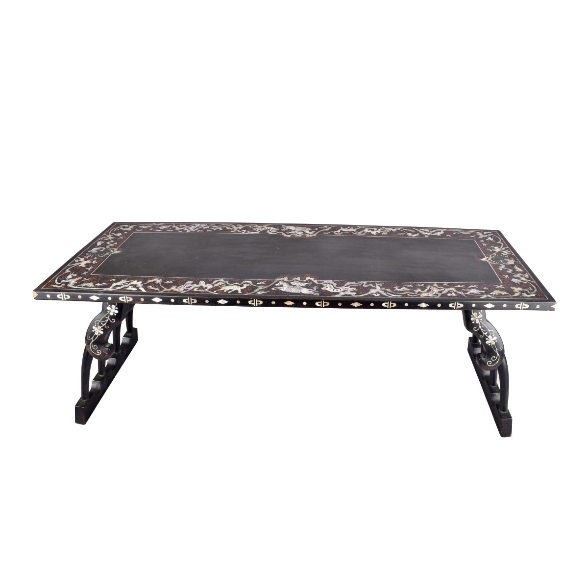 Chinese MOP Inlaid Low Altar Table