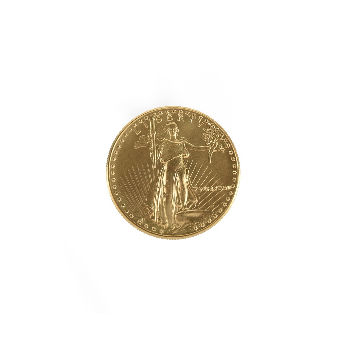 US $50 Gold Coin