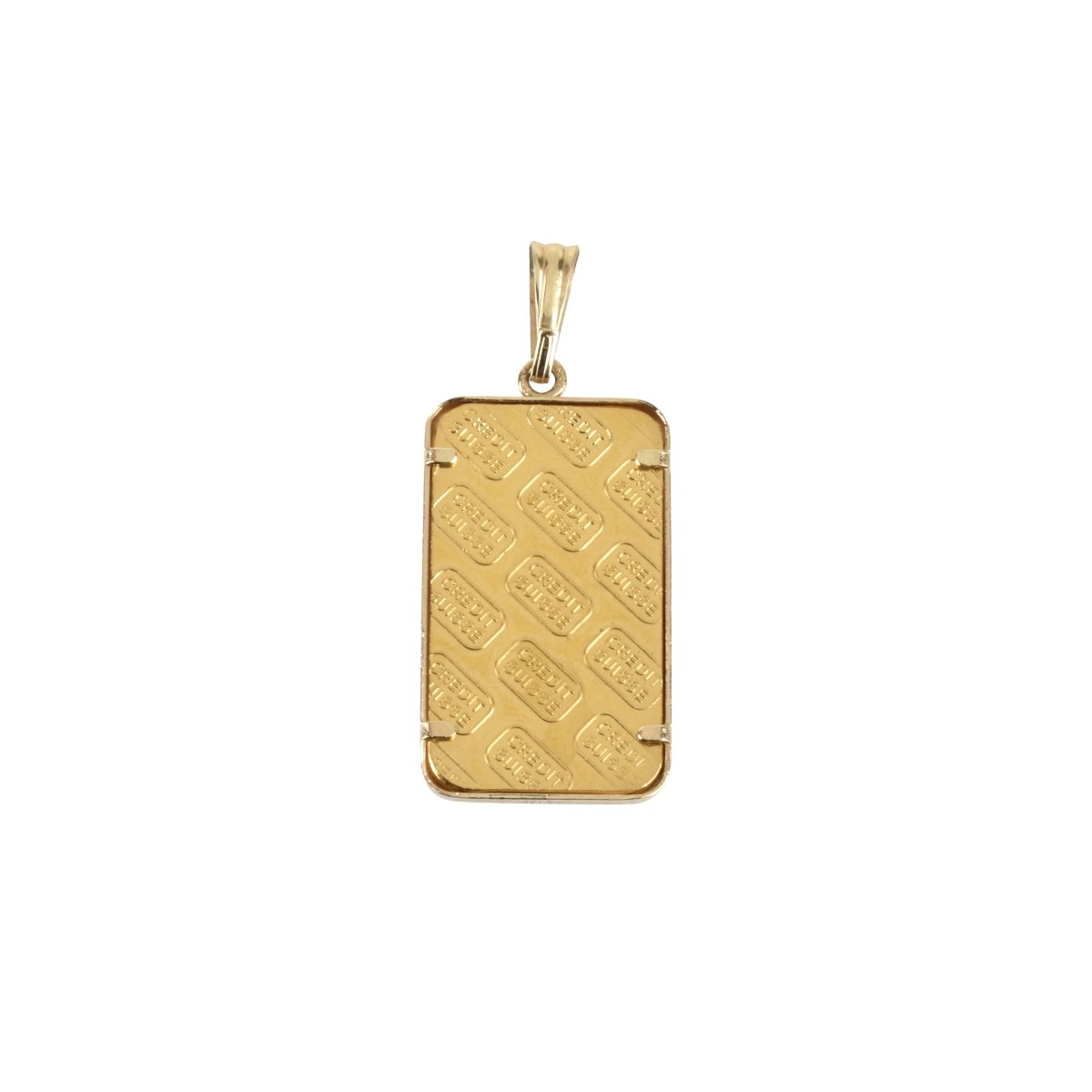 Fine Gold Ingot / Pendant