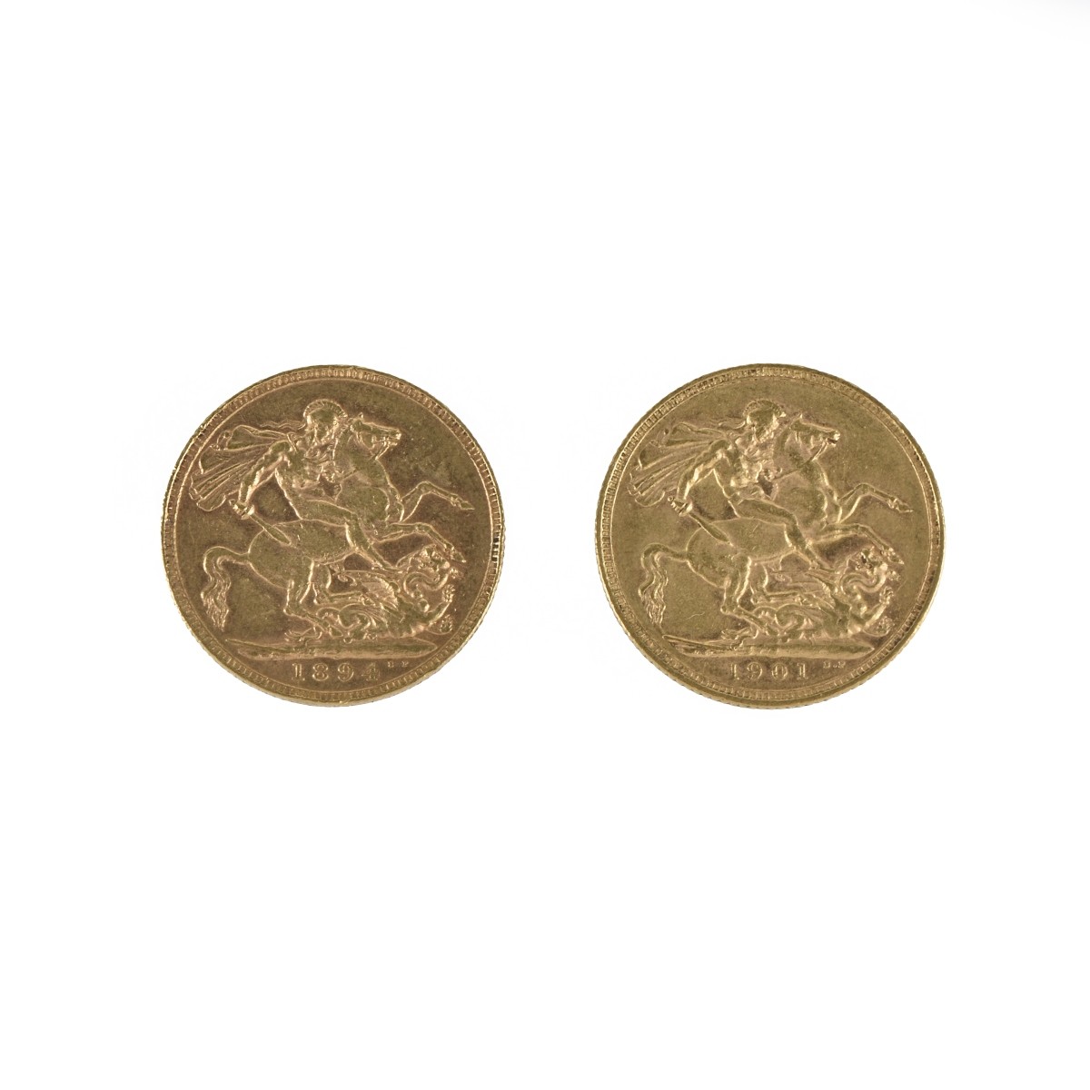 British Gold Sovereign Coins