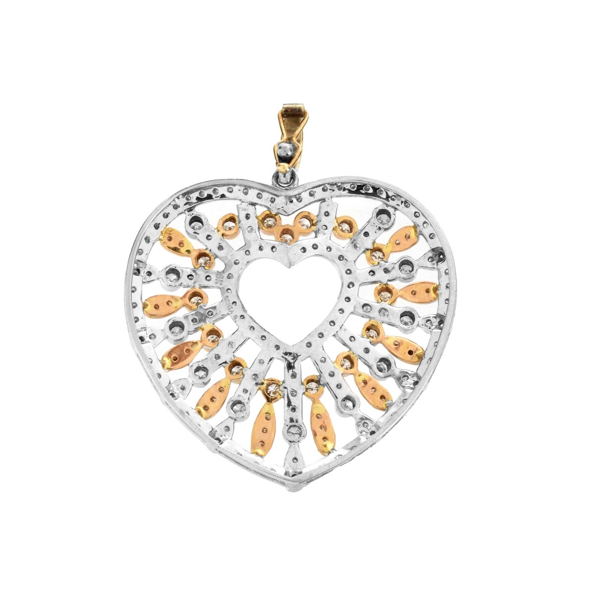 Diamond and 18K Pendant