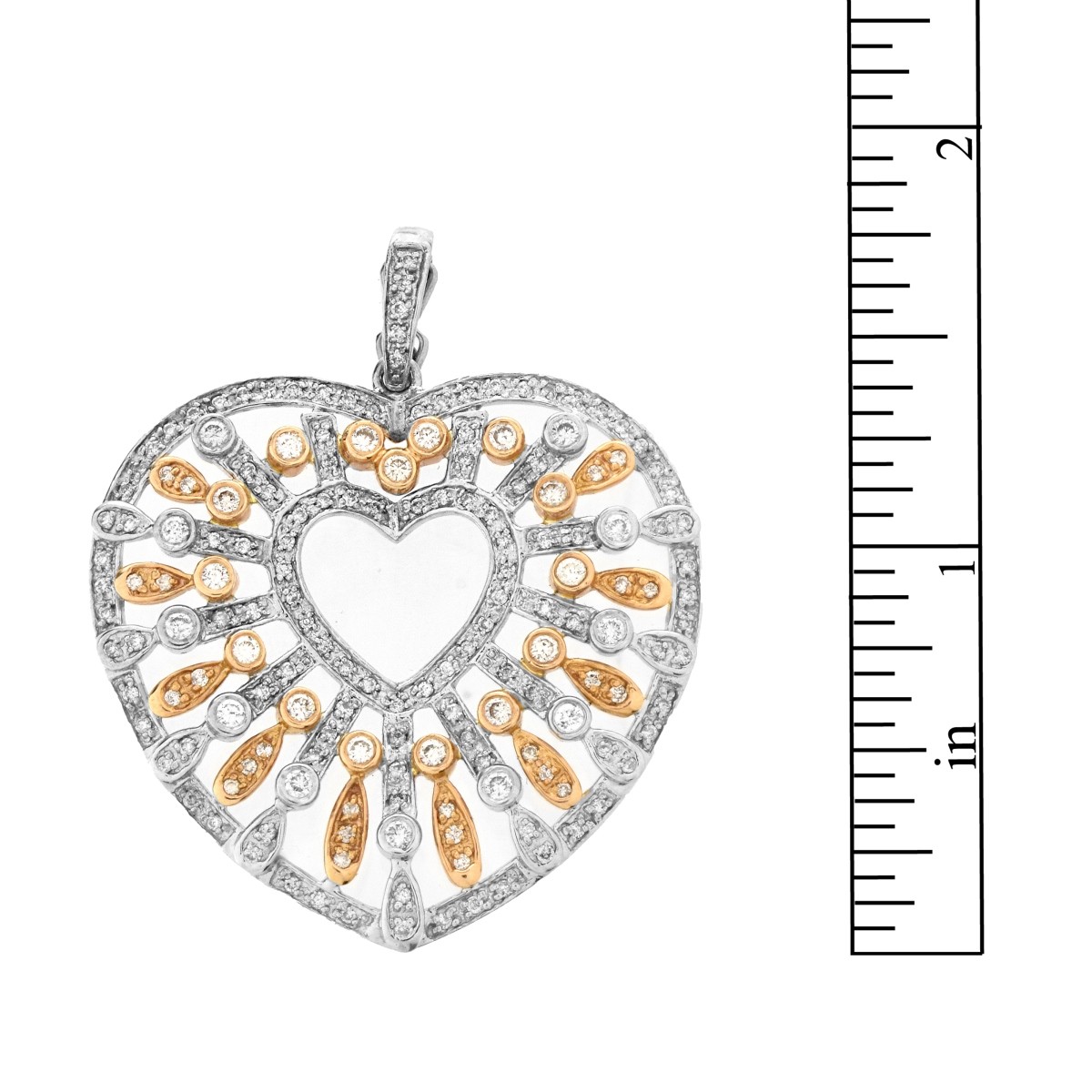 Diamond and 18K Pendant