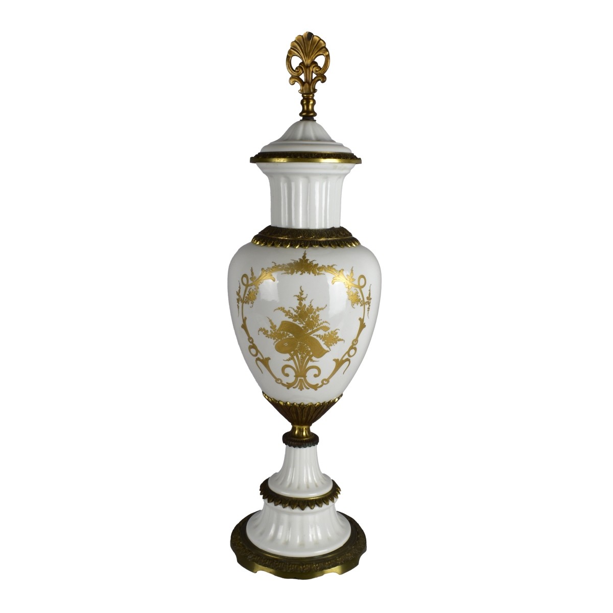 Large Vintage Serves Covered Urn