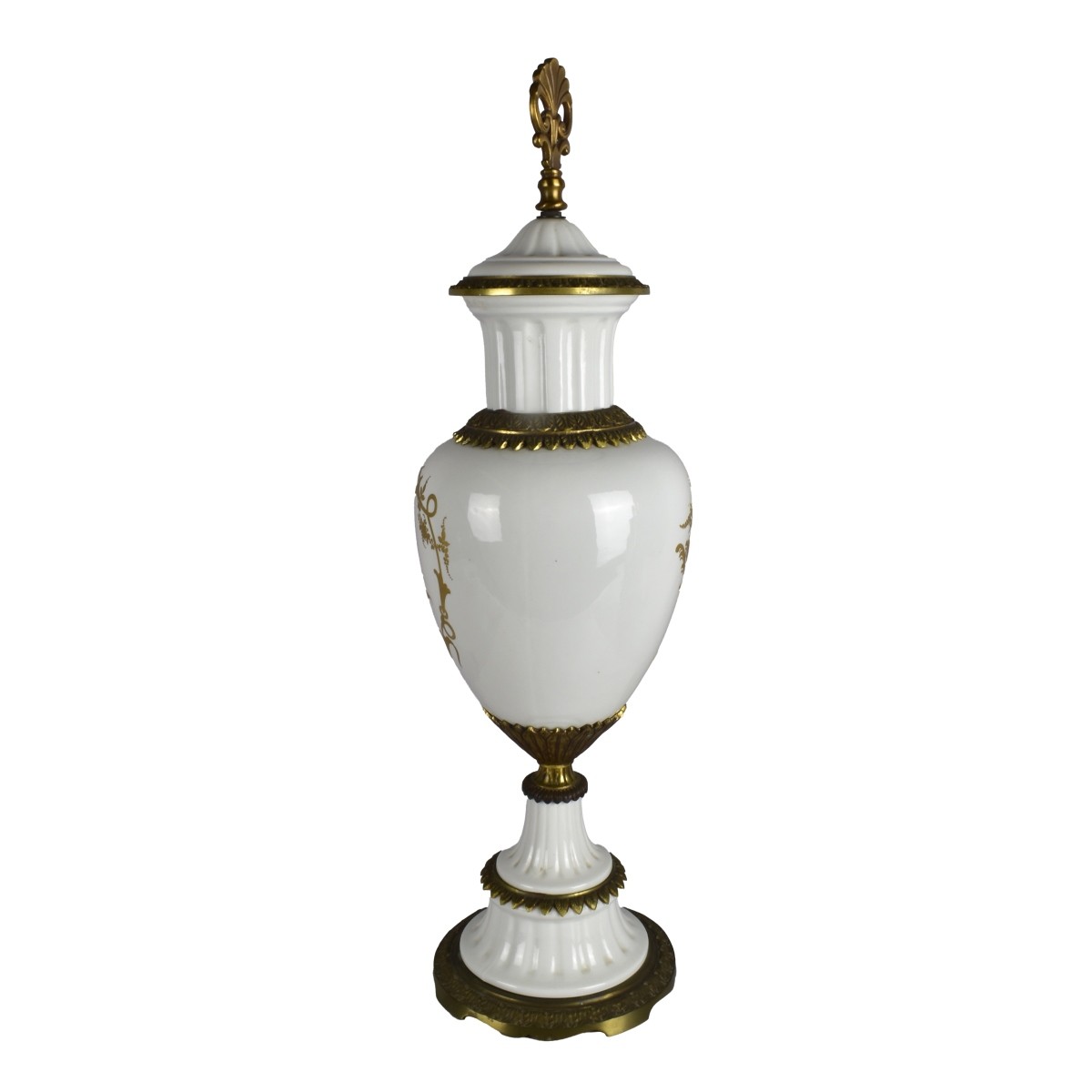 Large Vintage Serves Covered Urn