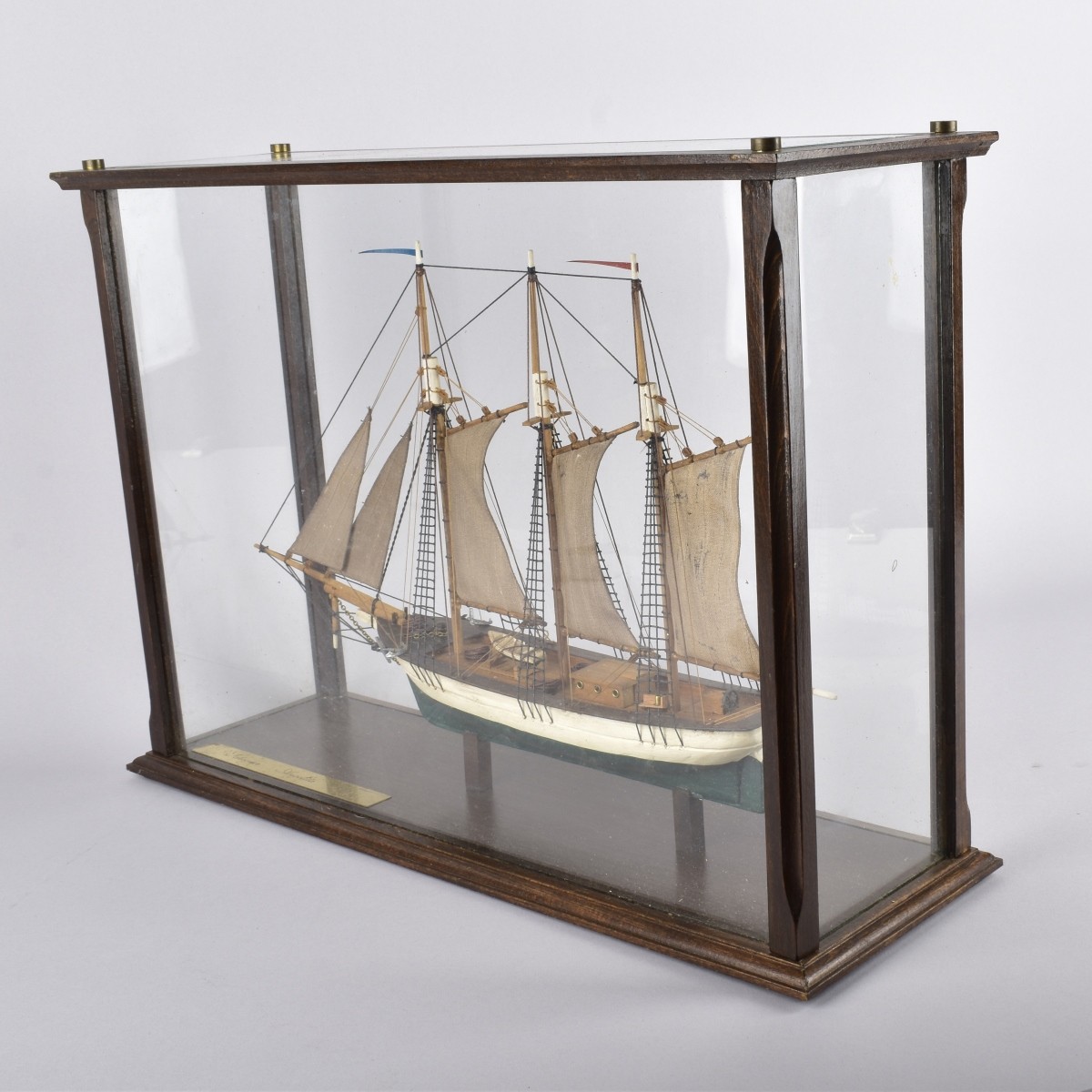 Vintage Schooner "Angelita 1852" Ships Model