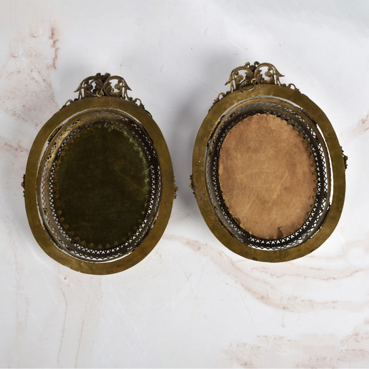 Pair of 19th C. Miniature Portraits