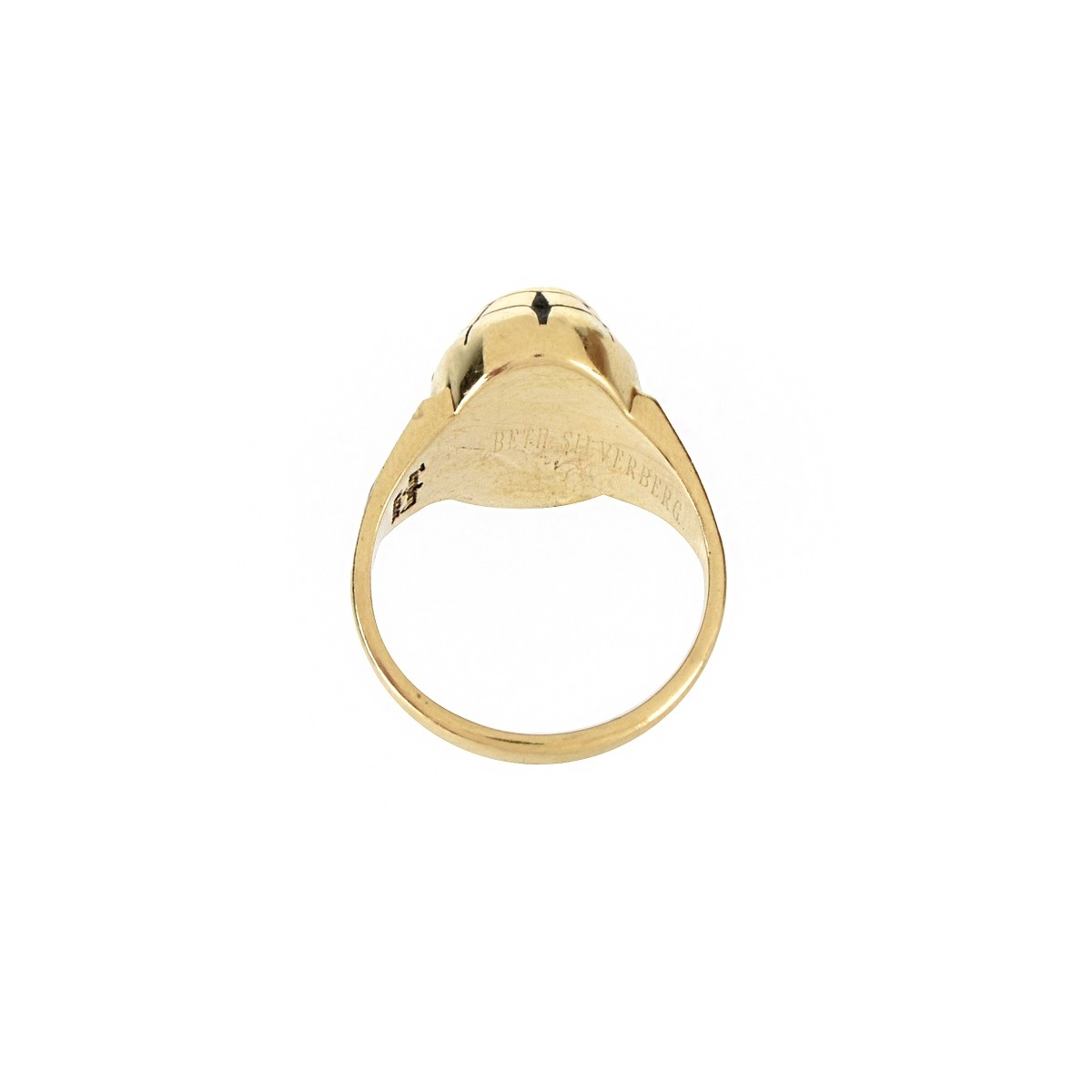 Gemstone and 14K Ring