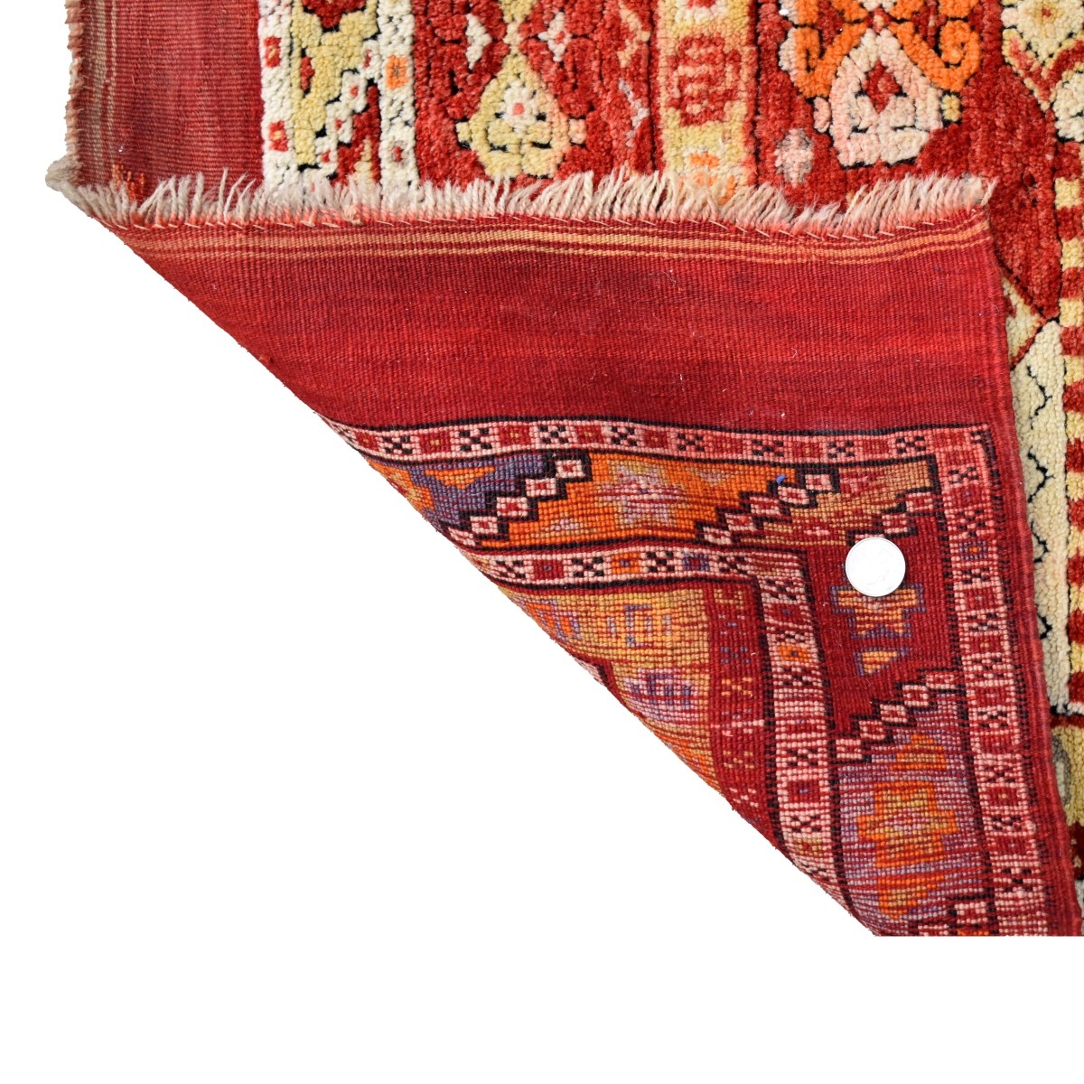 Semi Antique Turkish Wool Rug