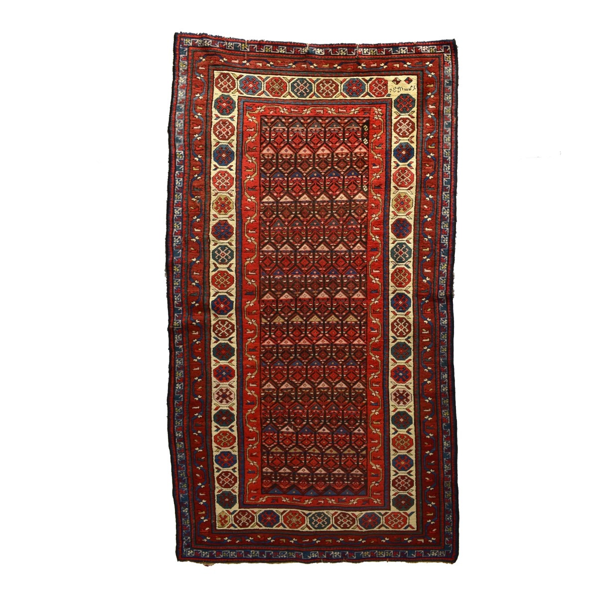 Semi Antique Hamadan Rug