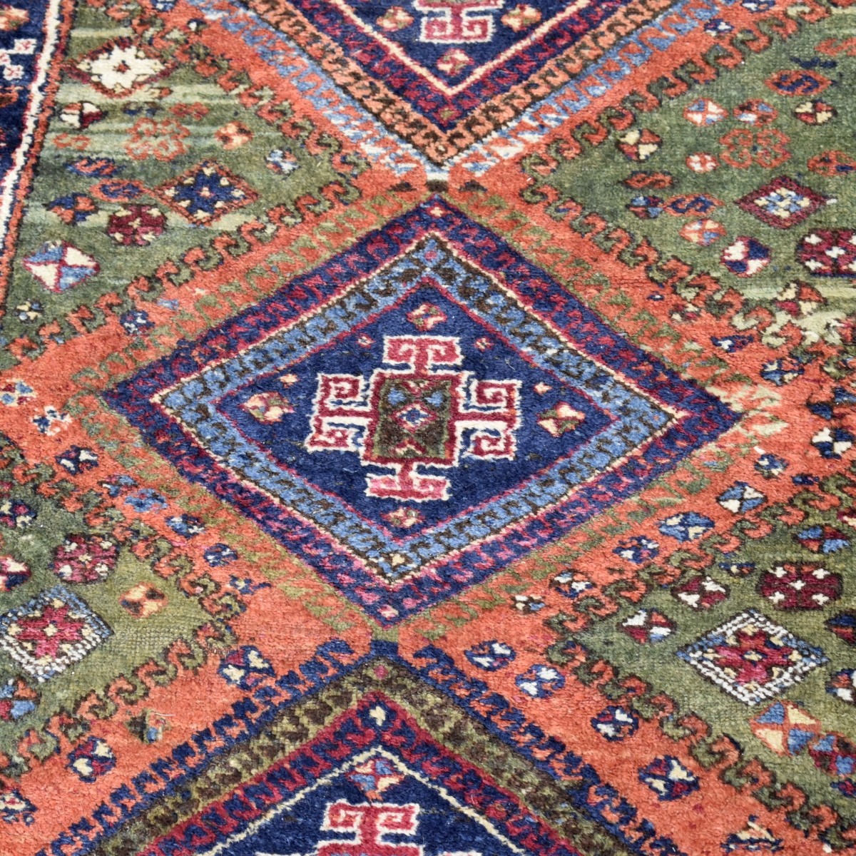 Semi Antique Persian Hamadan Rug