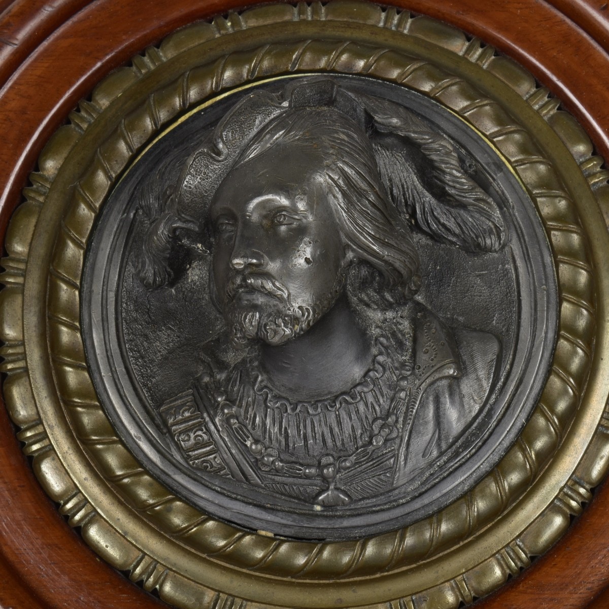 Vintage Renaissance Style Relief Plaque