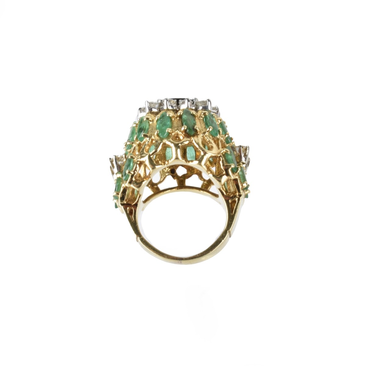 Gemstone and 18K Ring