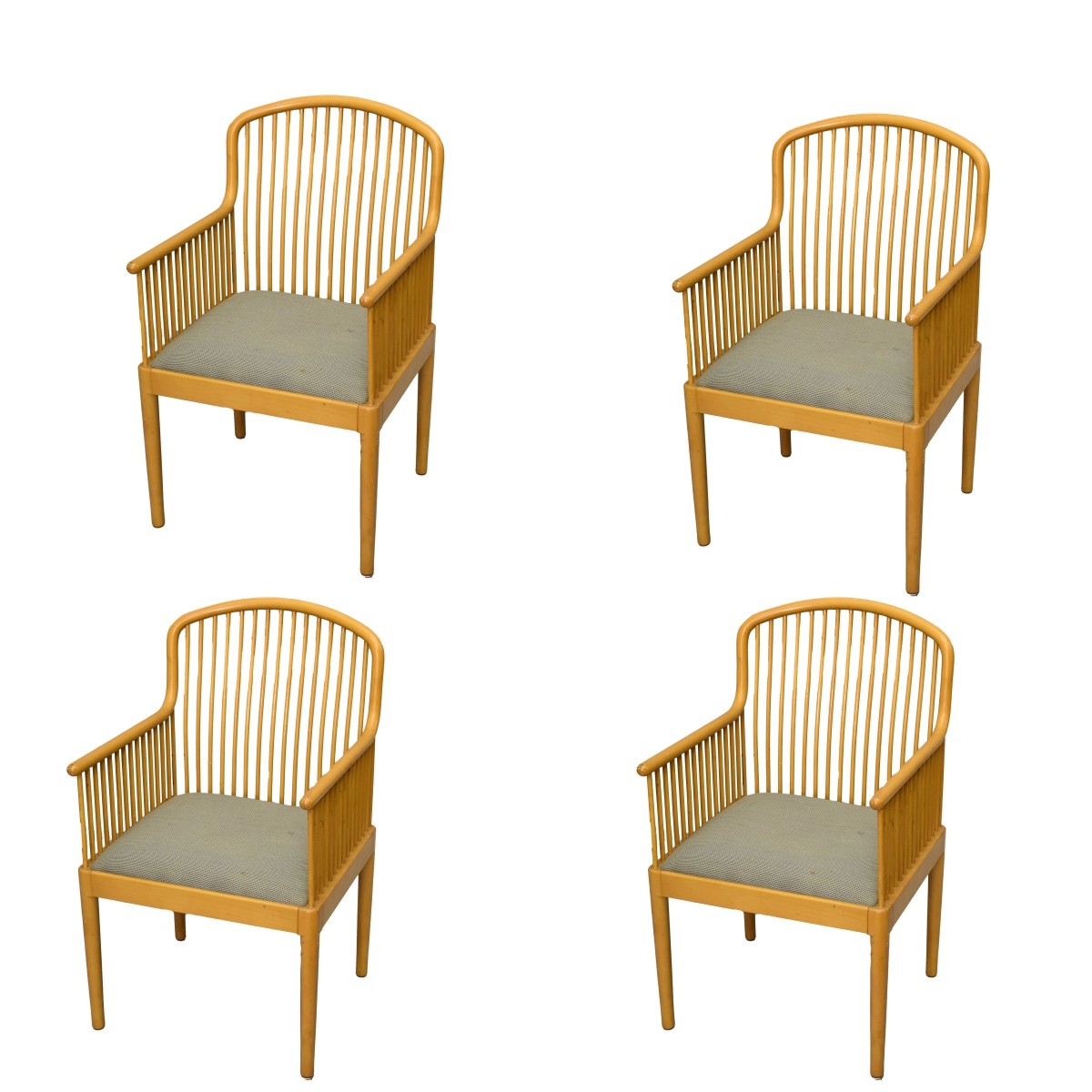 Set of Four Stendig Arm Chairs