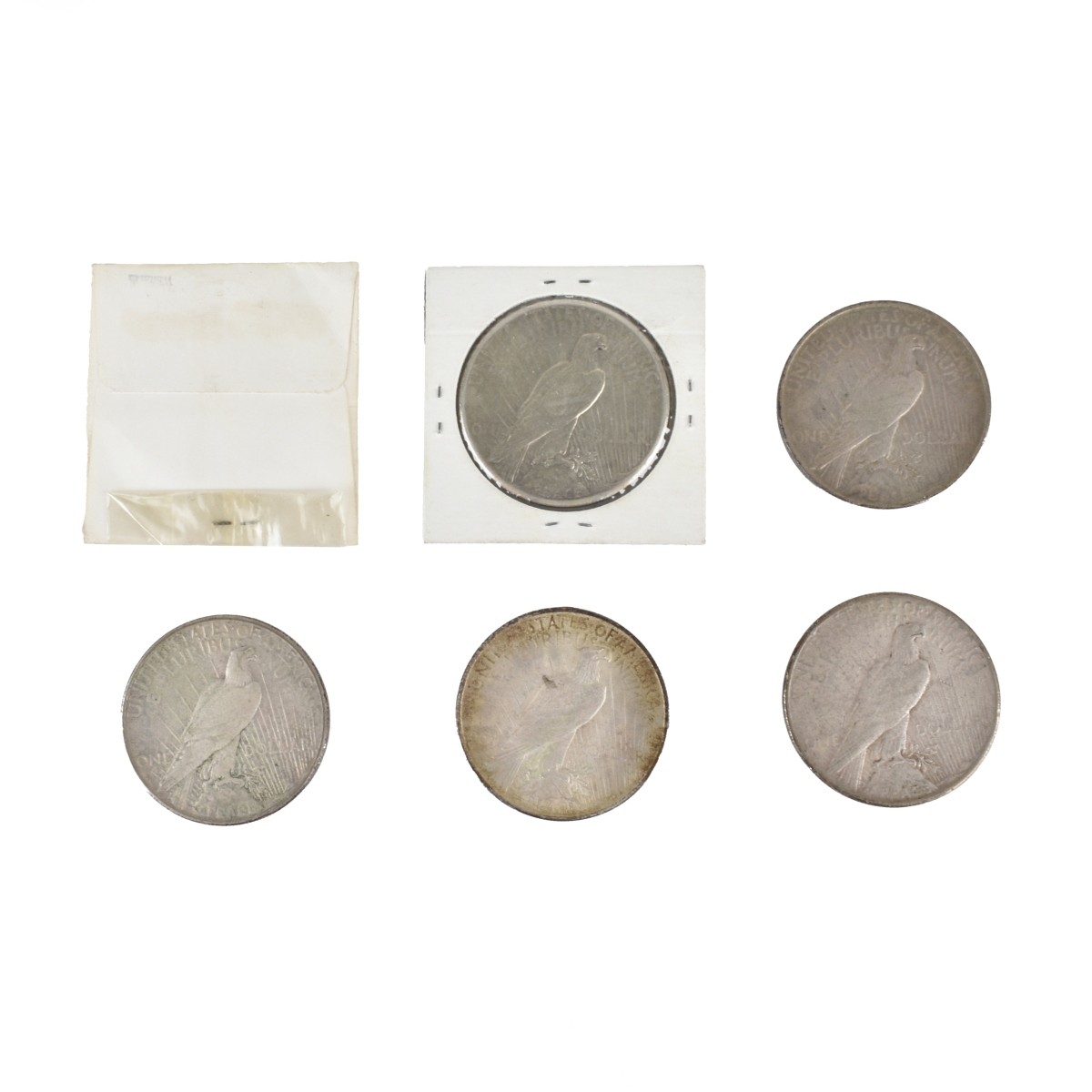 US Peace Silver Dollar Coins