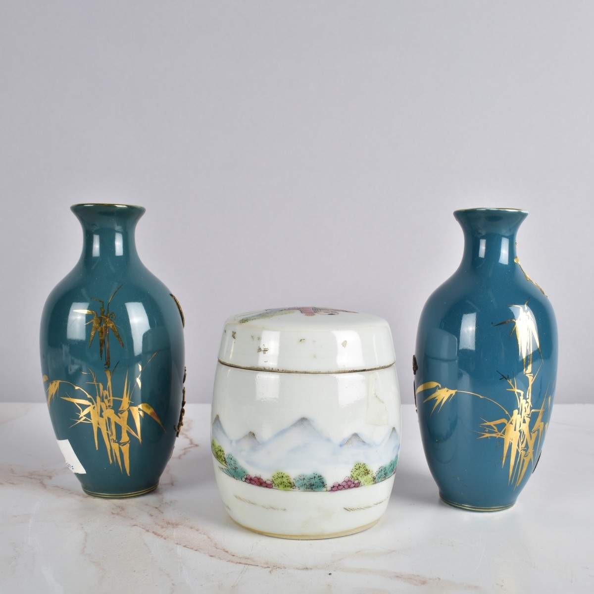 Three Chinese Porcelain Tableware