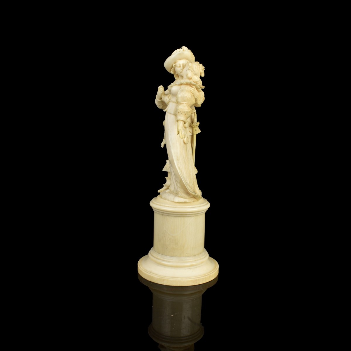 19th C. European Carved Figurine