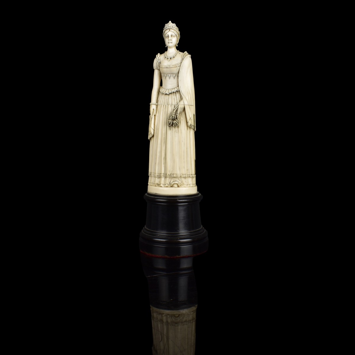 19th C. Josephine Triptych Figurine