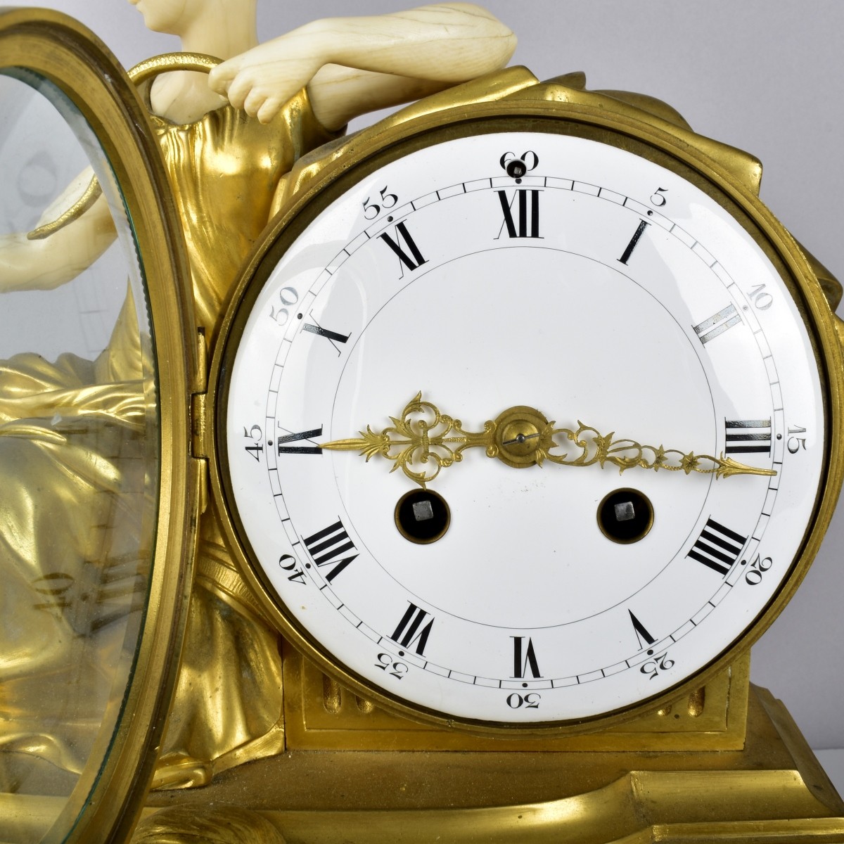 19th C. French Louis XVI Style Mantle Clock