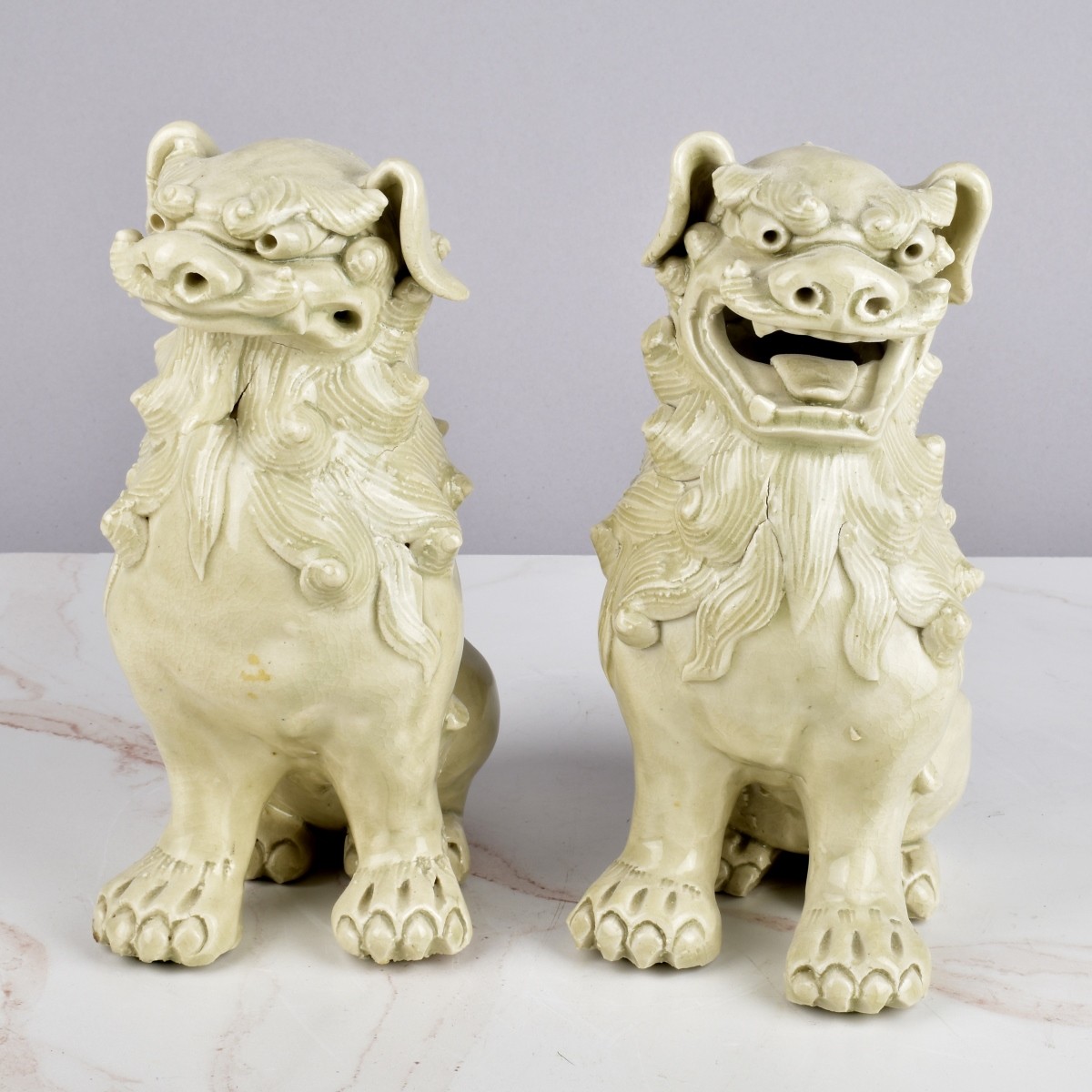 Pair of Chinese Foo Dogs